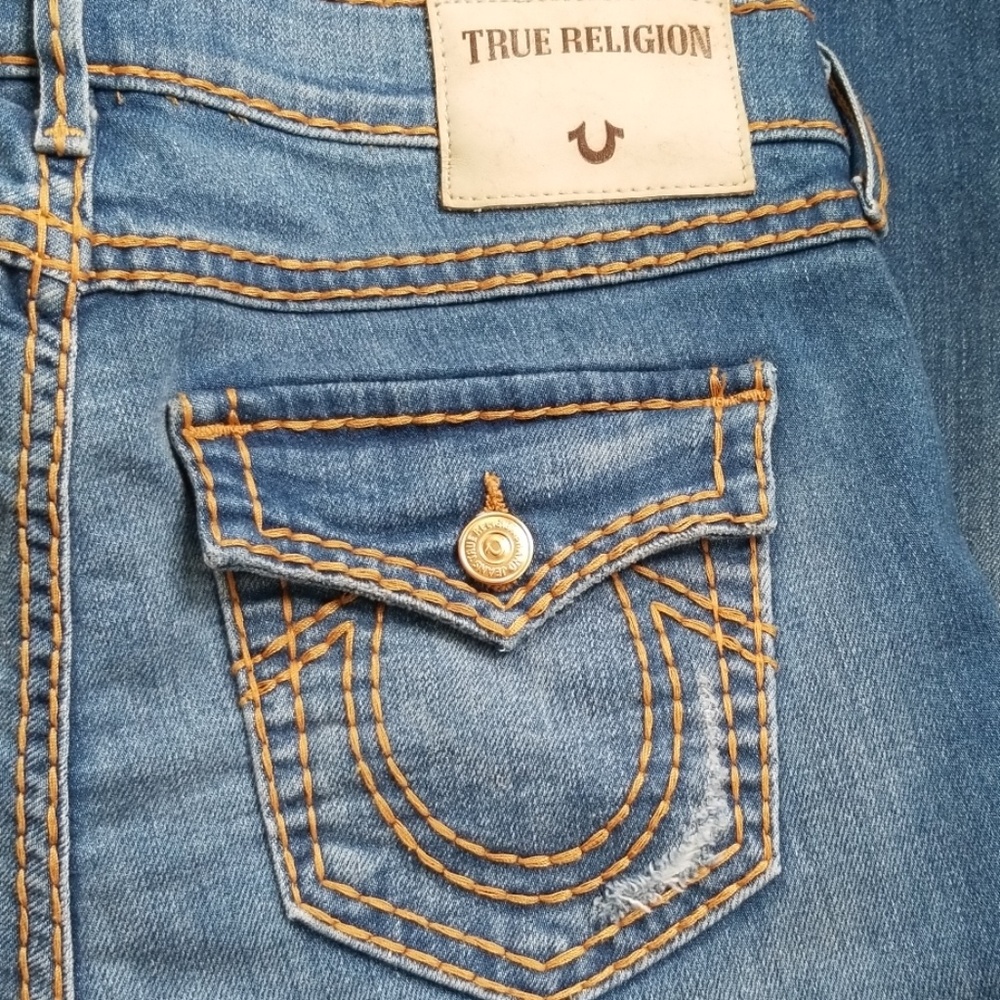 NWT true religion Halle mid-rise super skinny jean